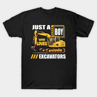 Groundbreaker Genius Stylish Tee for Excavator Enthusiasts T-Shirt